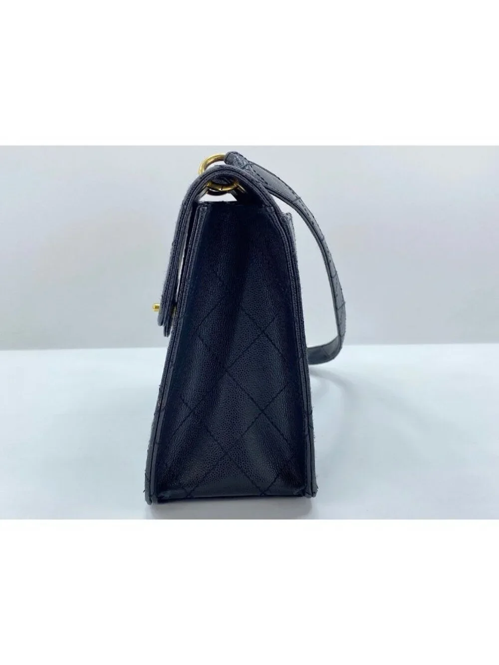 Chanel Shoulder Bag Caviar Leather Quilted
